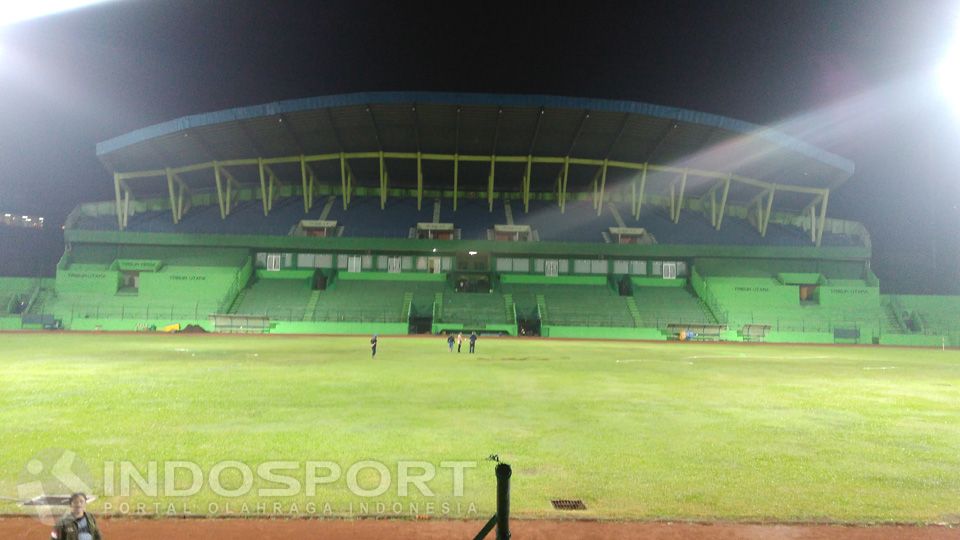 Stadion Gajayana. Copyright: © Ian Setiawan/INDOSPORT